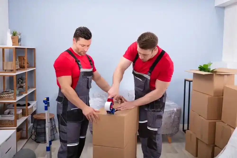 Our expert moving services in hialeah fl team handling furniture.